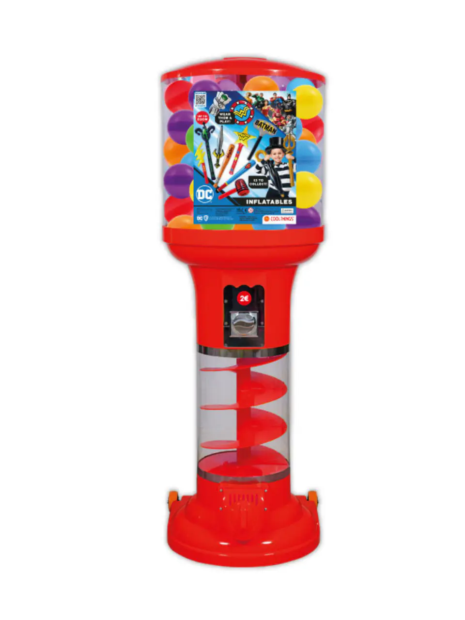 Grijpmachine Capsule Single Red